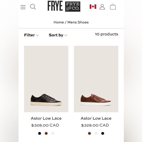 Frye Astor Low Lace Leather Shoes / Sneakers - Picture 16 of 16